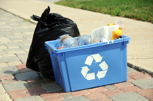 Residents happily decluttering their Brixton home