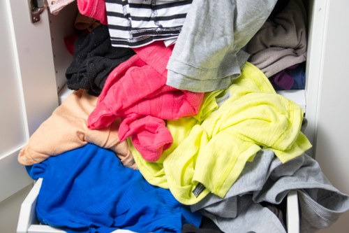 Operations team reviewing collection logs and route data